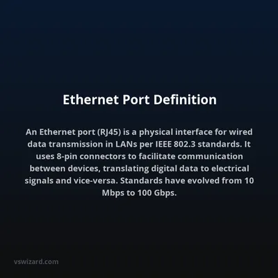 Ethernet Port Definition