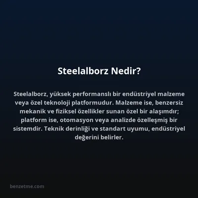 Steelalborz Nedir?