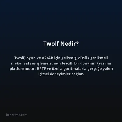 Twolf Nedir?