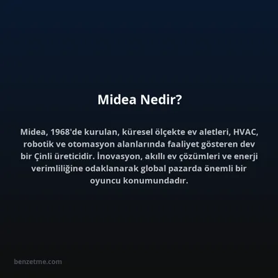 Midea Nedir?