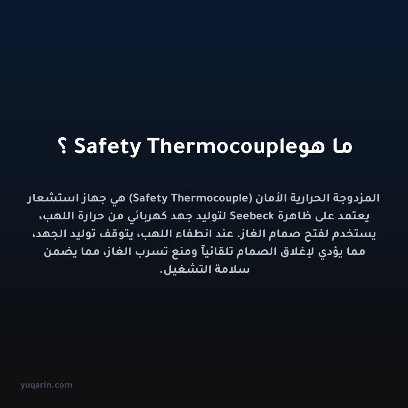 ما هو Safety Thermocouple؟