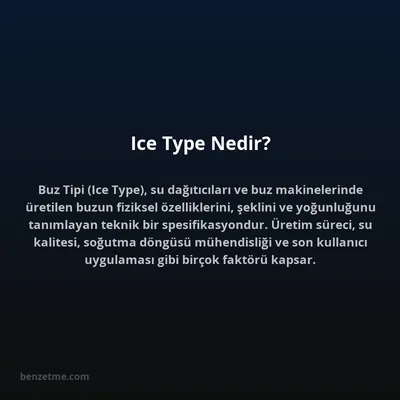 Ice Type Nedir?