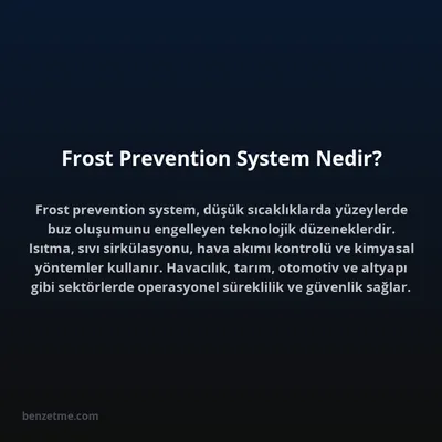 Frost Prevention System Nedir?
