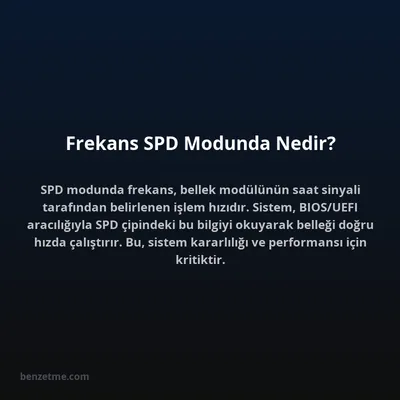 Frekans SPD Modunda Nedir?