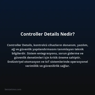 Controller Details Nedir?