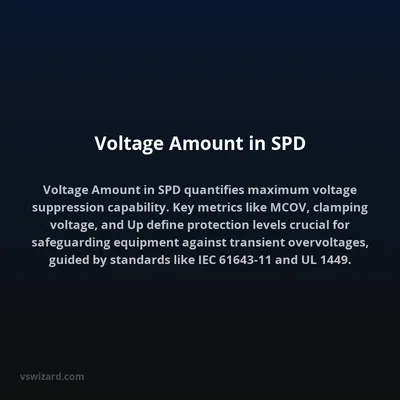 Voltage Amount in SPD