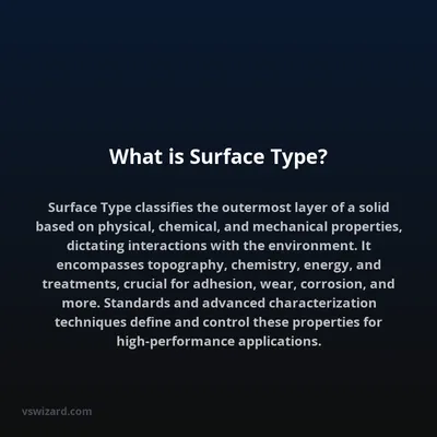 What is Surface Type?