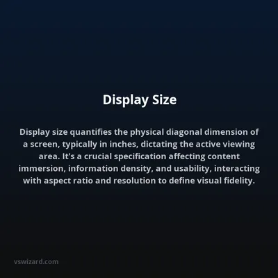 Display Size