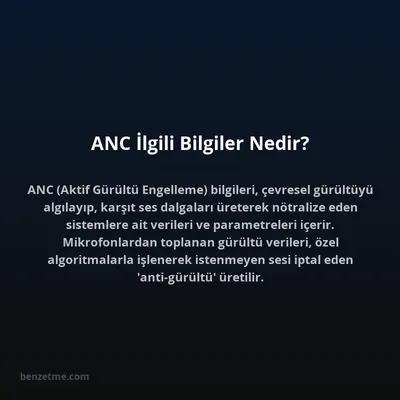 ANC İlgili Bilgiler Nedir?