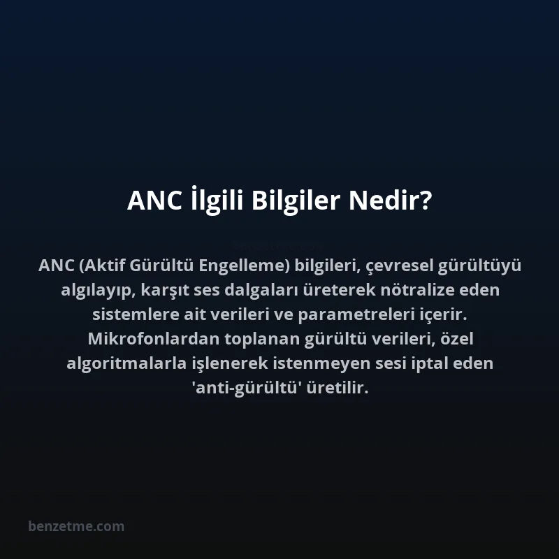 ANC İlgili Bilgiler Nedir?