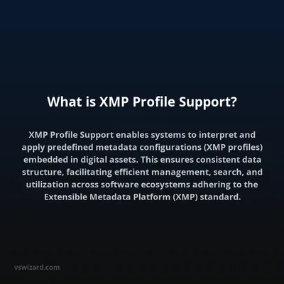 What is XMP Profile Support?