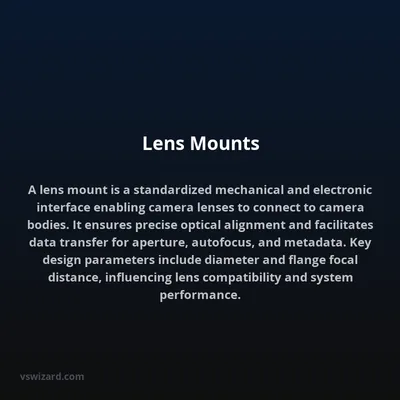 Lens Mounts