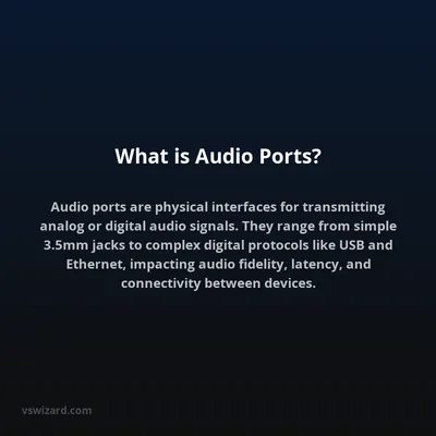 What is Audio Ports?