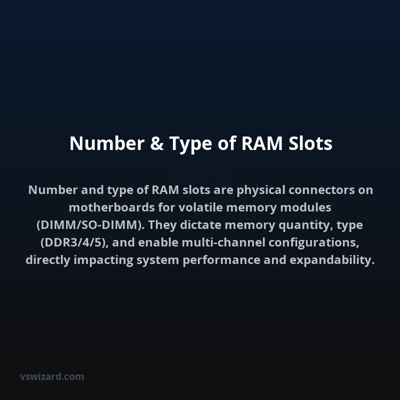 Number & Type of RAM Slots