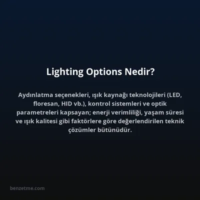 Lighting Options Nedir?
