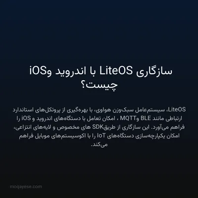 سازگاری LiteOS با اندروید و iOS چیست؟