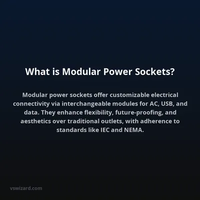 What is Modular Power Sockets?