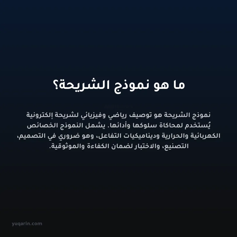 ما هو نموذج الشريحة؟