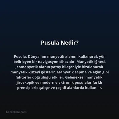 Pusula Nedir?