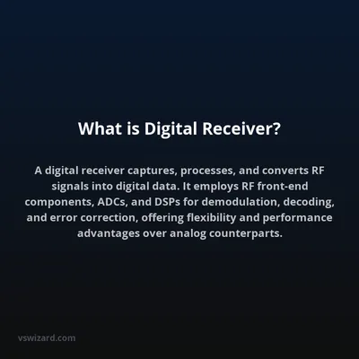 What is Digital Receiver?