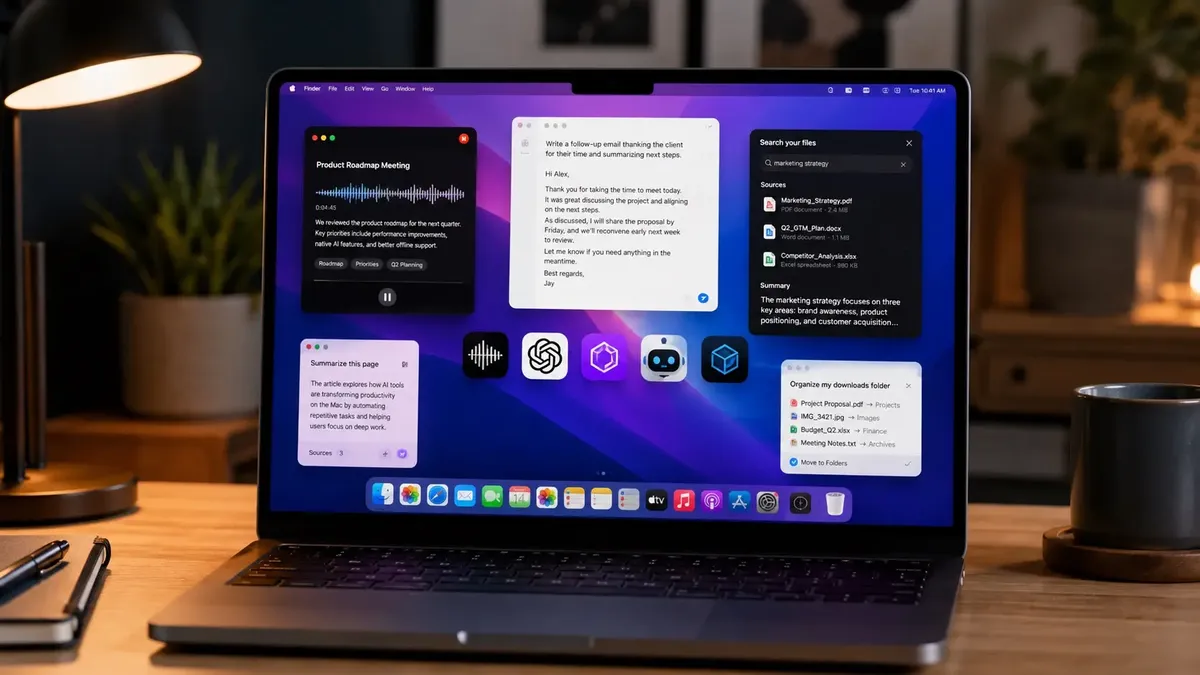 Mac Kullanıcıları İçin Yapay Zeka Uygulamaları: Verimliliğinizi Nasıl Artırabilirsiniz?
