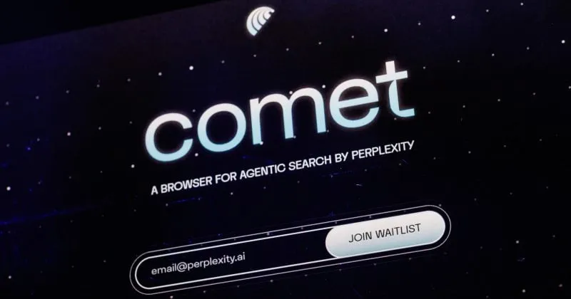Perplexity تطلق متصفح Comet المدعوم بالذكاء الاصطناعي بالشراكة مع Coinbase