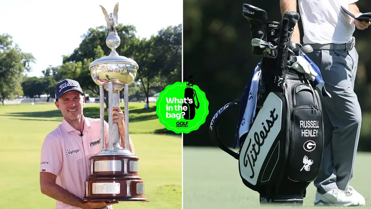 راسل هينلي يتوج بلقب تشارلز شواب تشالنج بمعدات Titleist الكاملة
