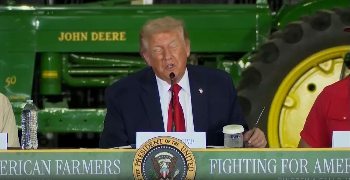 Trump's Wisconsin Visit Highlights Agricultural Concerns Amidst Electoral Challenges
