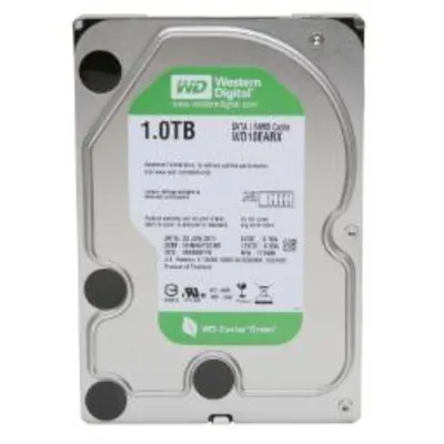 ويسترن ديجيتال Green WD10EARX سعة 1 تيرابايت