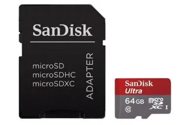 مقارنة Sandisk Extreme Pro Sdxc Class 10 Uhs I U3 512Gb {request()->input('language_config')['common']['with']} Sandisk Ultra Sdxc Class 10 Uhs I U1 320X 64Gb