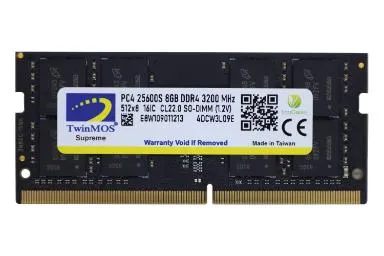 صورة TwinMOS MDD48GB3200N 8GB نوع DDR4-3200
