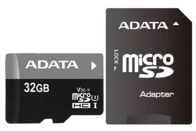 صورة Adata Premier Pro V30 Microsdhc Class 10 Uhs I U3 32Gb