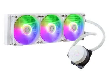 مقارنة Cooler Master Masterliquid 360L Core Argb White {request()->input('language_config')['common']['with']} Silverstone Icegem 240P