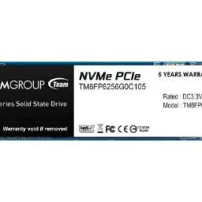 Teamgroup Mp33 Nvme M2 256Gb