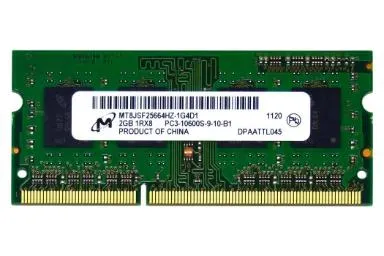 صورة Micron Mt8Jsf25664Hz 1G4D1 2Gb Ddr3 1333 Cl9