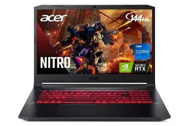 صورة Acer Nitro 5 An517 54 77Kg Core I7 11800 Rtx 3050Ti 16Gb 1Tb