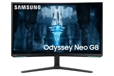 مقارنة Samsung Odyssey Neo G8 S32Bg85 4K Uhd {request()->input('language_config')['common']['with']} Xvision Xs2450H Fhd