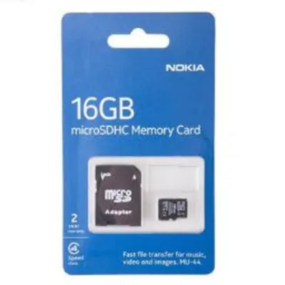 Nokia Mu44 Microsdhc Class 4 Uhs I U1 16Gb