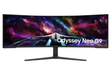 مقارنة Msi Optix Mag272Qr {request()->input('language_config')['common']['with']} Samsung Odyssey Neo G9 G95Nc 4K Uhd