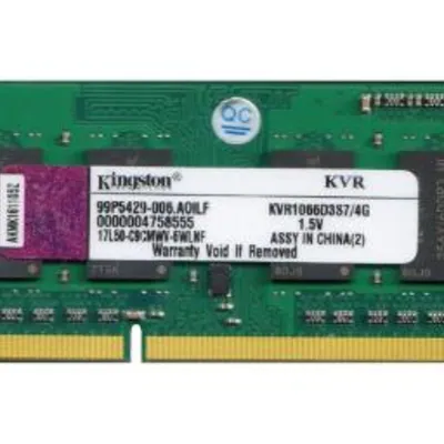 Kingston Valueram Kvr1066D3S7 4G 4Gb Ddr3 1066