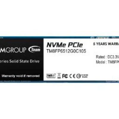 Teamgroup Mp33 Nvme M2 512Gb