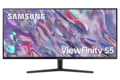 مقارنة Samsung Viewfinity S5 S50Gc Ls34C500Gamxue Uwqhd {request()->input('language_config')['common']['with']} شاشة فيوسونيك 27 بوصة موديل VX2719-PC-MHD