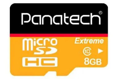 صورة Panatech microSDHC 8GB Class 10 Extreme