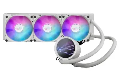 مقارنة Asus Rog Ryuo Iii 360 Argb White Edition {request()->input('language_config')['common']['with']} Silverstone Icegem 240P