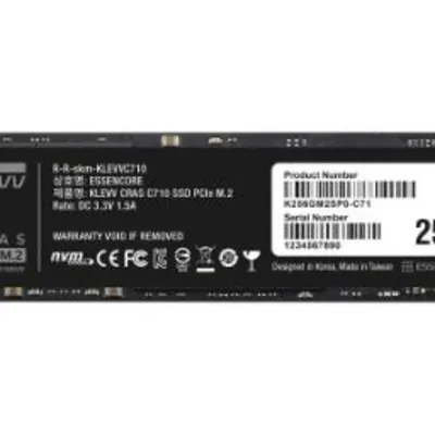 Klevv Cras C710 Nvme M2 256Gb