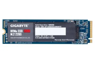 جيجابايت Nvme M2 256Gb