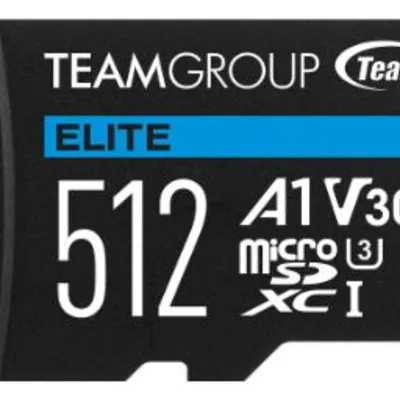 Teamgroup Elite Microsdxc V30 A1 Class 10 Uhs I U3 512Gb