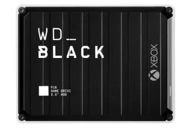 صورة ويسترن ديجيتال Black P10 Game Drive لجهاز XBOX سعة 5 تيرابايت