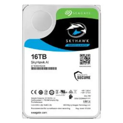 Seagate Skyhawk Ai Surveillance St16000Ve00 16Tb