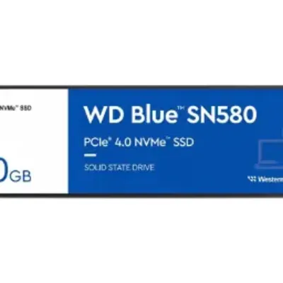 Western Digital Blue Sn580 Wds500G3B0E Nvme M2 500Gb